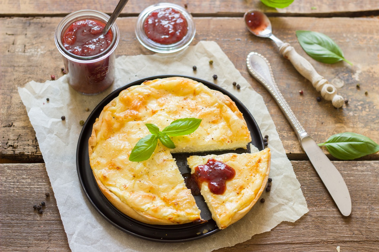 Quiche de Alho-Poró e Queijo